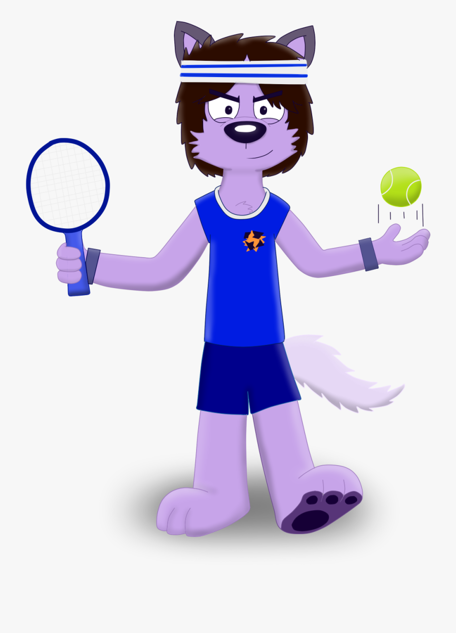 Ytp Tennis Player By Aygodeviant - Cartoon, Transparent Clipart