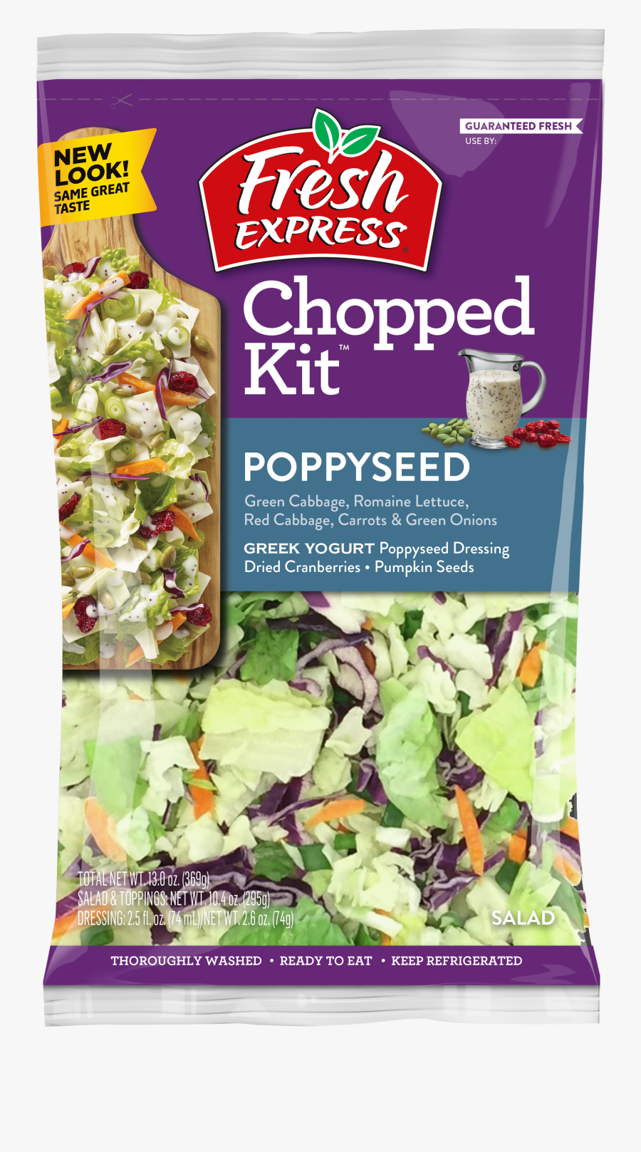 Poppyseed Chopped Kit - Poppy Seed Salad Kit, Transparent Clipart