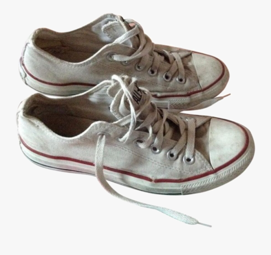 Designer Clothes, Shoes & Bags For Women - White Converse Png Aesthetic, Transparent Clipart