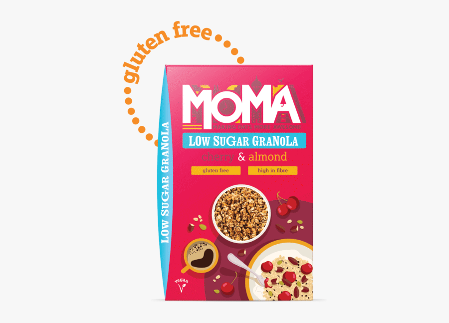 Moma Low Sugar Granola, Transparent Clipart