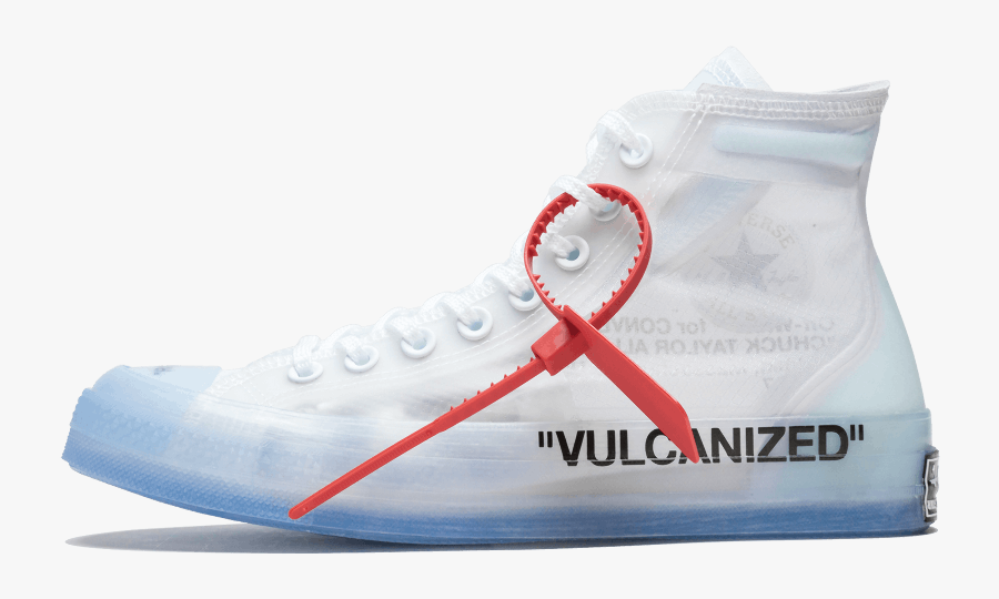 Converse Transparent All Star - Converse X Off White, Transparent Clipart