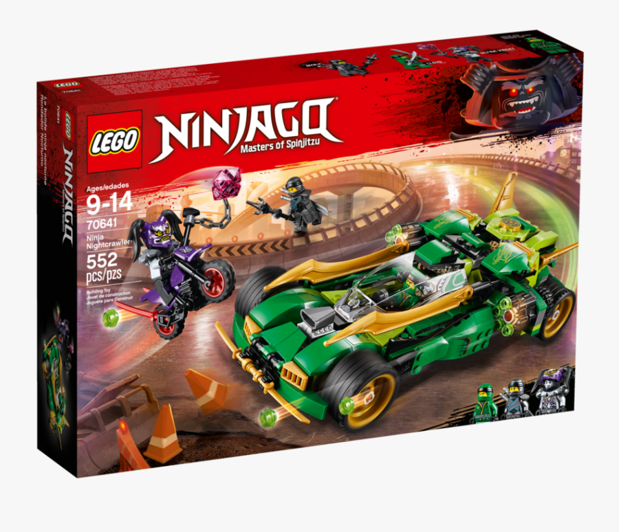 Lego Ninjago Ninja Nightcrawler 70641 Walmart - Lego Ninjago Movie Toys, Transparent Clipart