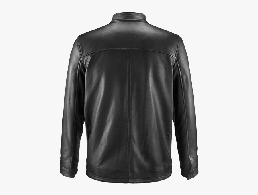 Jacket Leather Back - Leather Jacket, Transparent Clipart