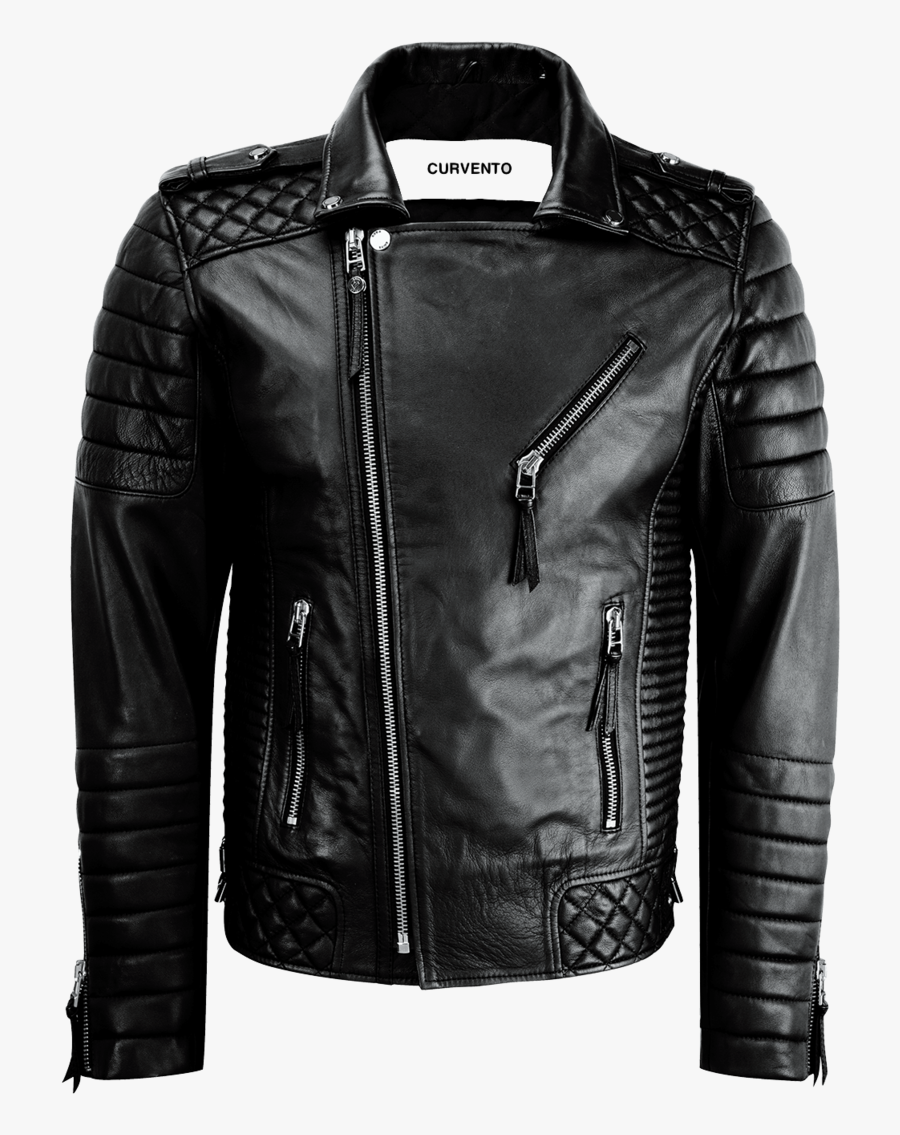 Wolf Motorbike Leather Jacket Mjm913-1 - Jacket For Men Png, Transparent Clipart