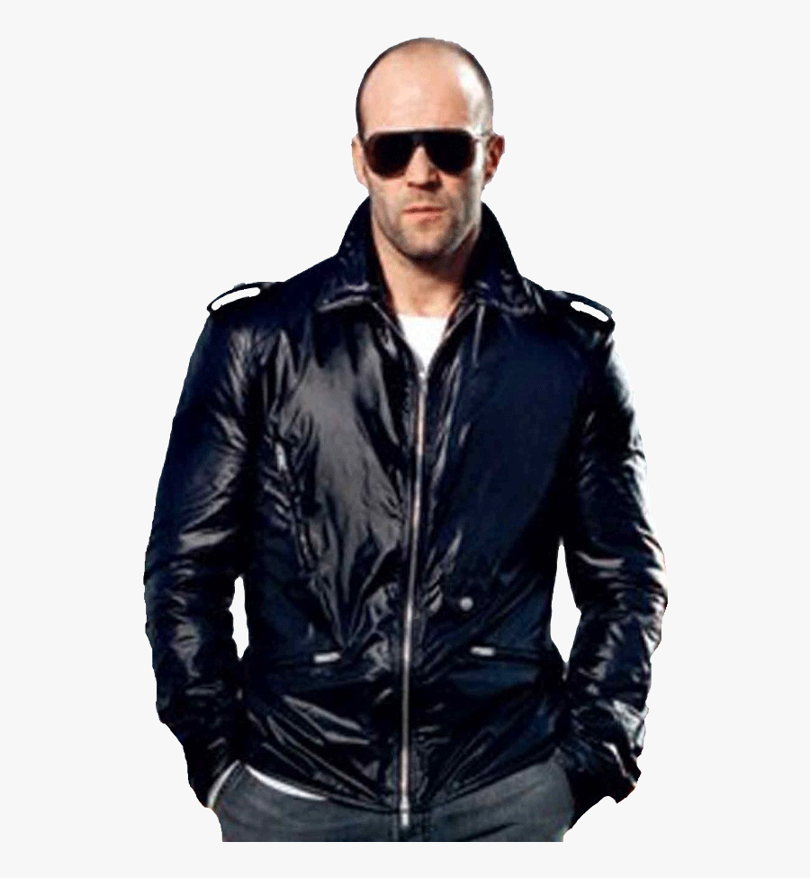 Celebrity Png Leather Jacket Fast - Jason Statham Jacket, Transparent Clipart