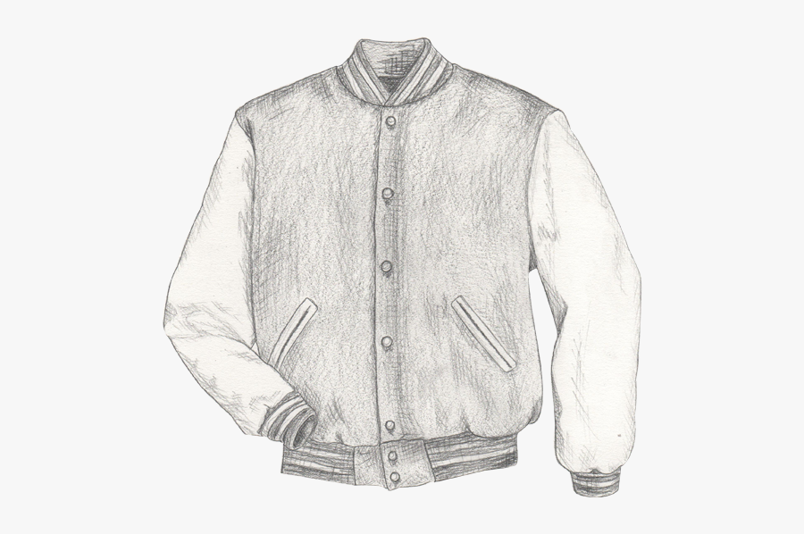 Jersey Jacket Normal Map, Transparent Clipart
