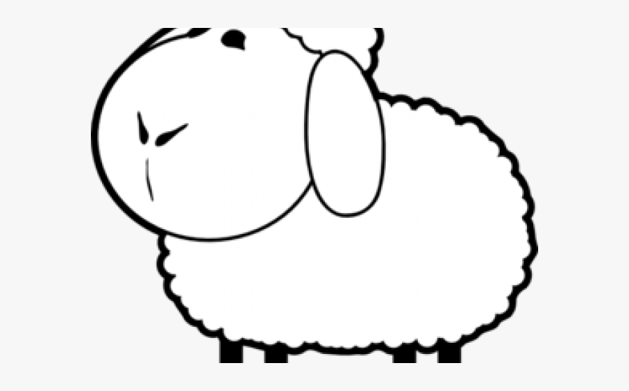 Lamb Clipart Many Sheep - Clip Art, Transparent Clipart