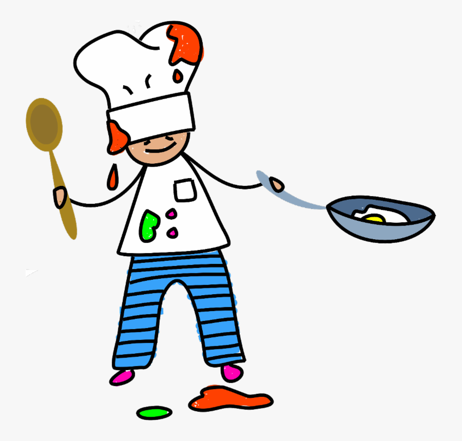 Chef Kids Drawing, Transparent Clipart