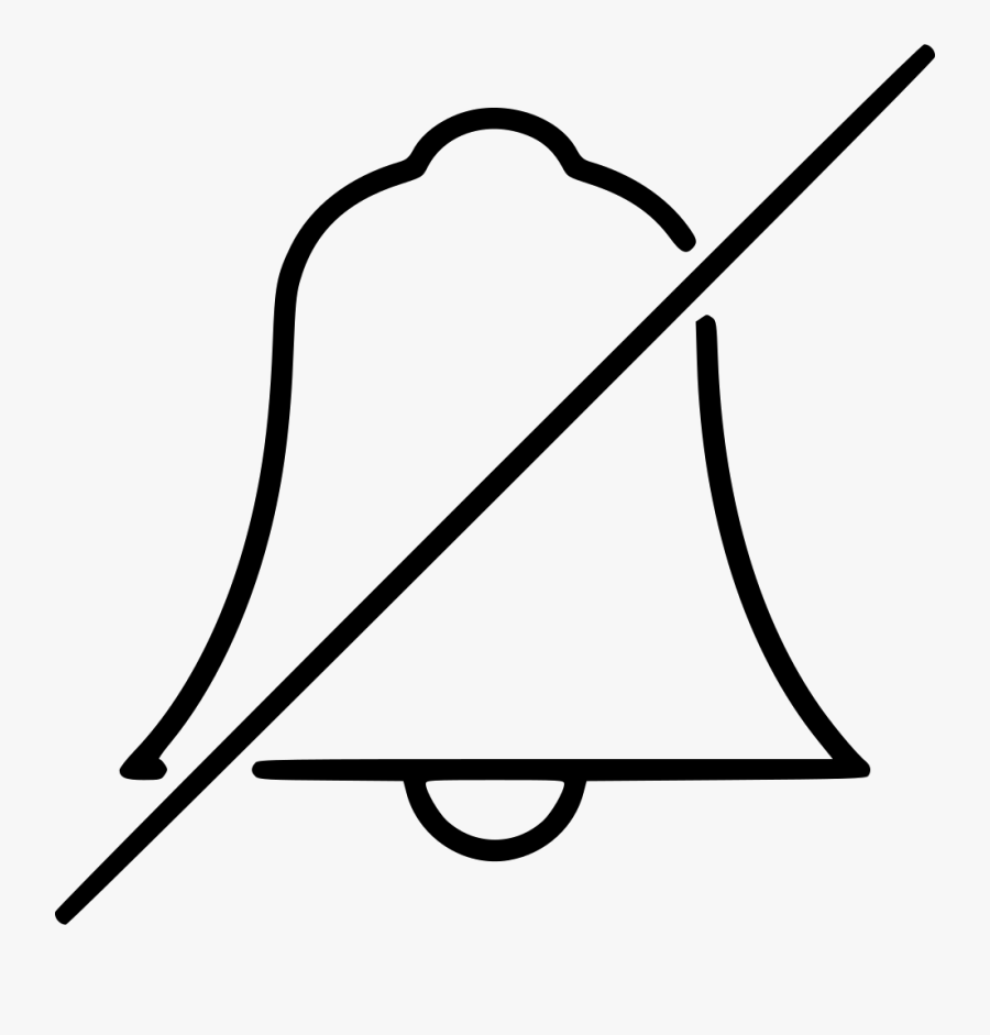Mute Noringtone Ringer Ringtone Comments - No Ringtone, Transparent Clipart