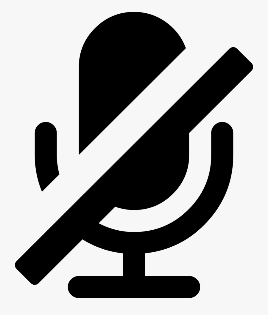 Mute Mic Icon Png - Muted Mic Icon Png, Transparent Clipart