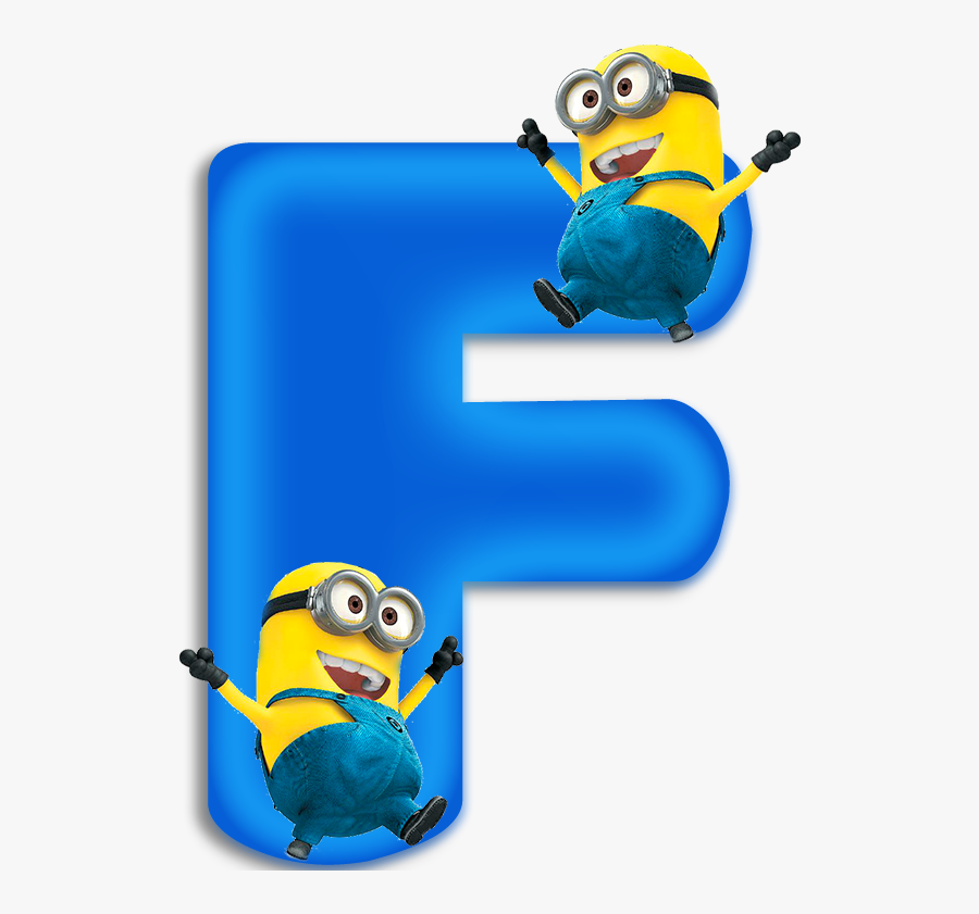 Alfabeto Png Minions - Despicable Me Minions, Transparent Clipart