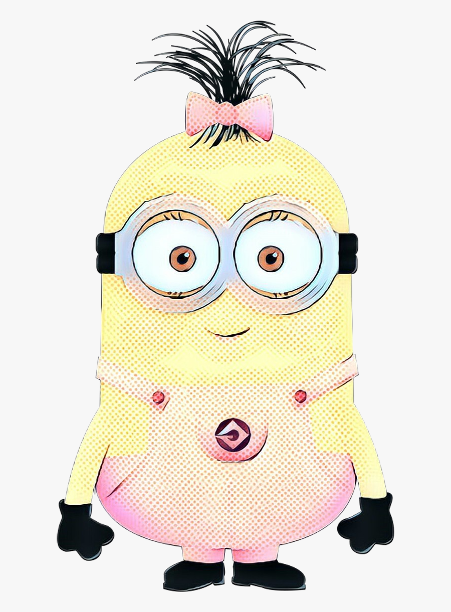Minions Image Bob The Minion Clip Art Girl - Minions Als Mädchen, Transparent Clipart