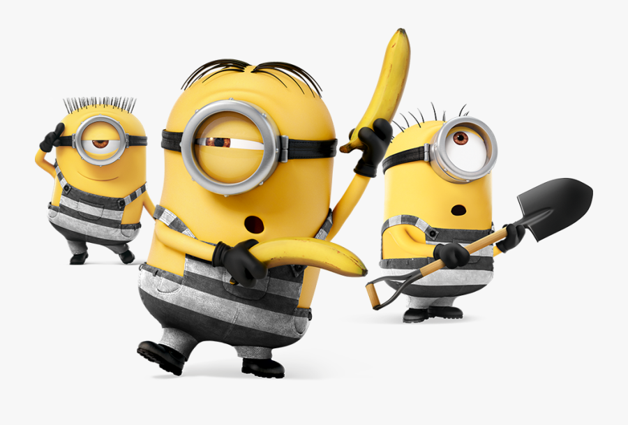 Dru Despicable Me - Despicable Me 3 Prison Minions, Transparent Clipart