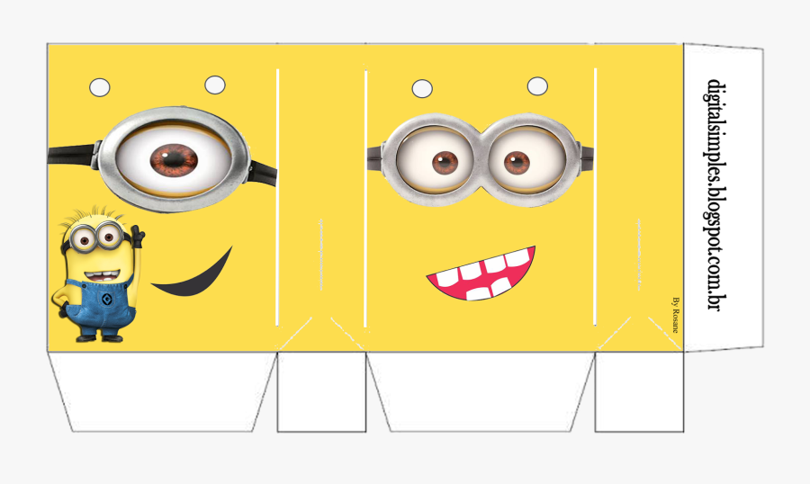 Clip Art Minions Printable Images - Bolsitas De Minions Para Imprimir, Transparent Clipart