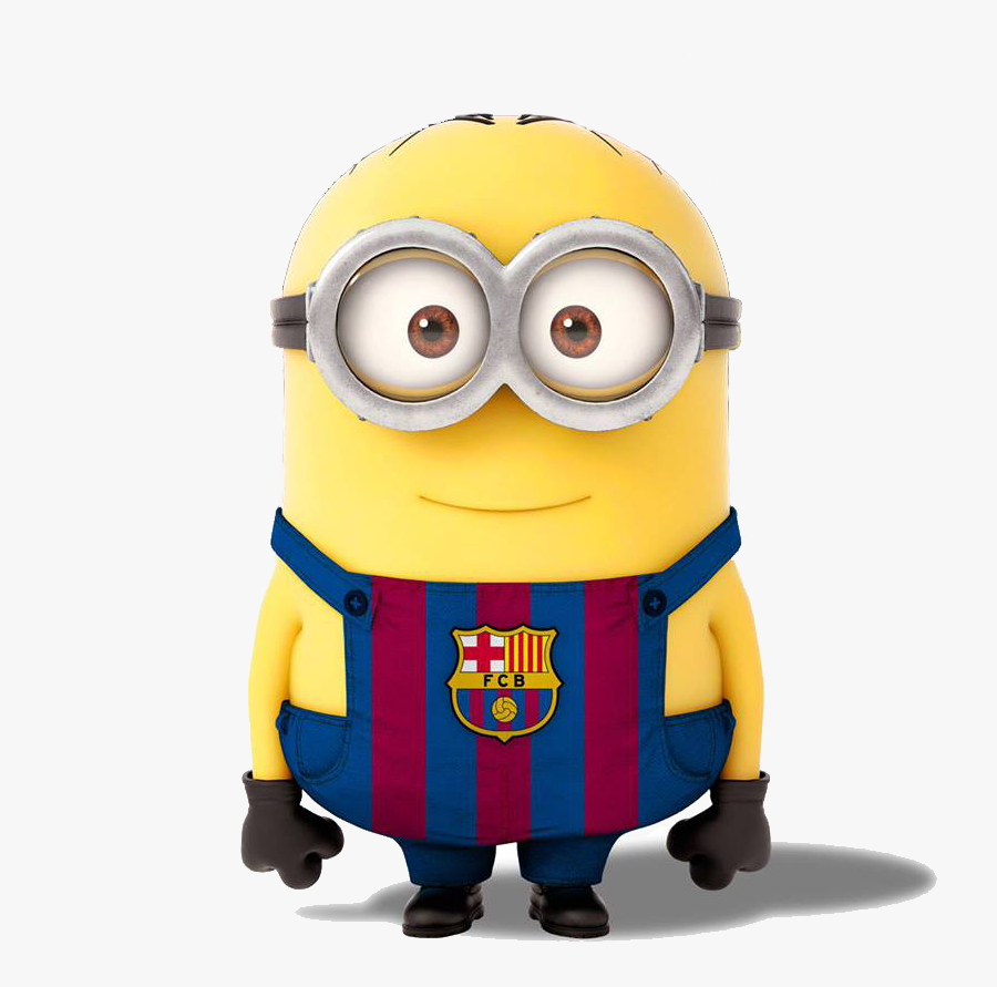 Minions Barcelona Png, Transparent Clipart