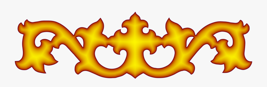 Glowing Decorative Flourish 3 Clip Arts - Portable Network Graphics, Transparent Clipart