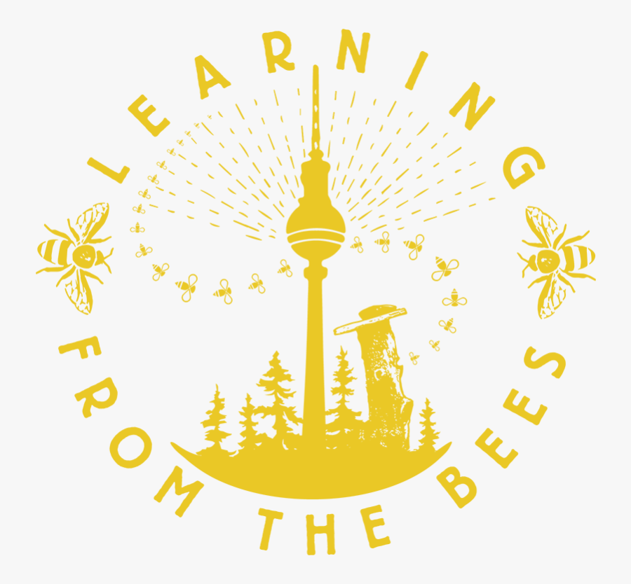 Learningfromthebees Berlin Logo Small - Learning From The Bees Berlin, Transparent Clipart