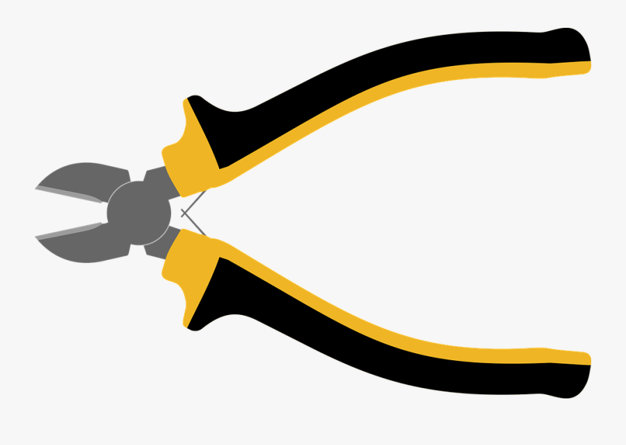 Pliers, Tool, Metal, Cutter - Plier Cutter Clipart, Transparent Clipart