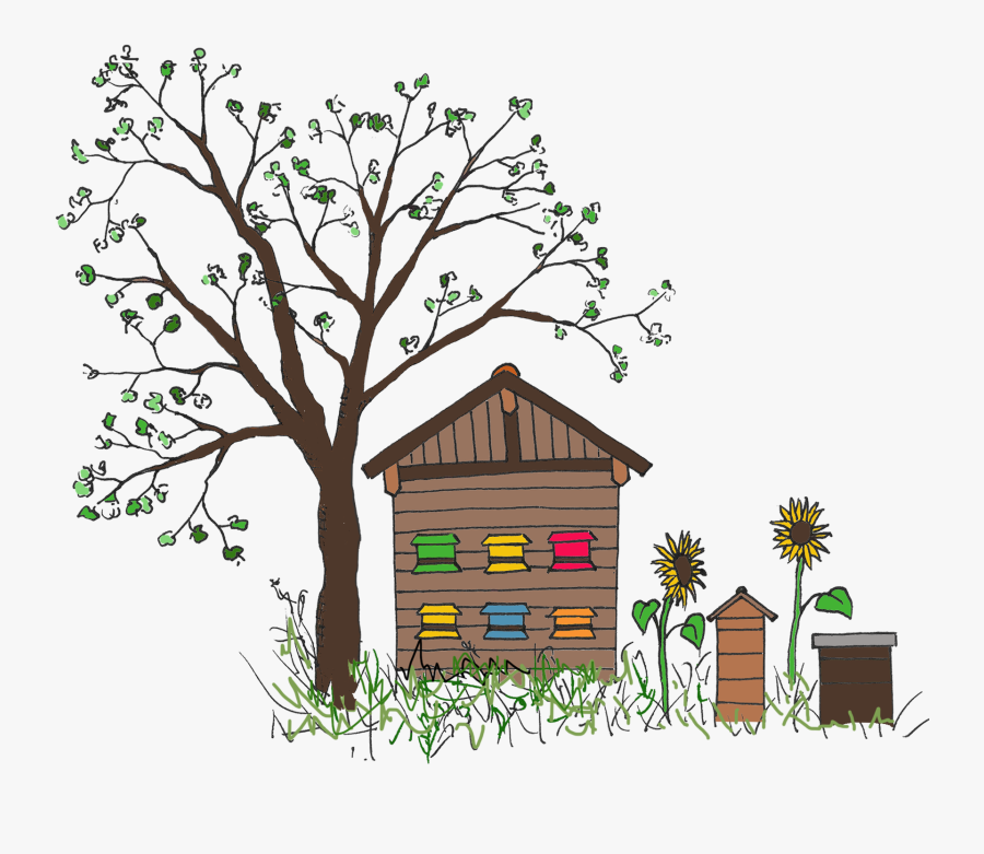 Save The Bees With Us - Cartoon, Transparent Clipart