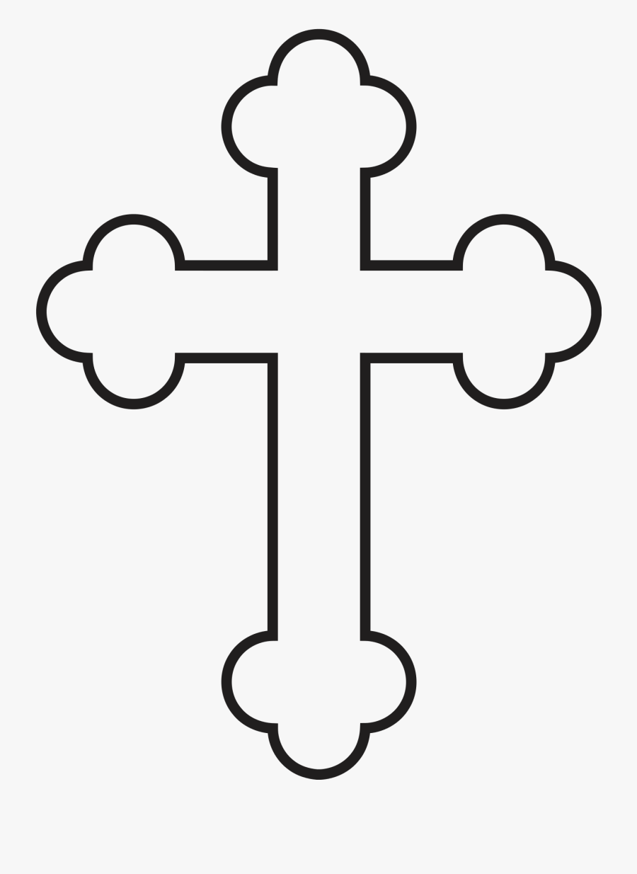 Orthodox Cross Png, Transparent Clipart