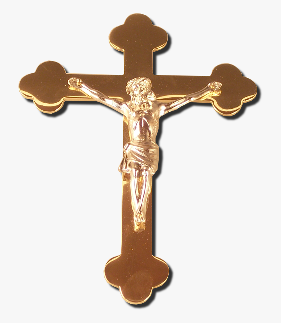 Transparent Cross Design Png - Crucifix, Transparent Clipart