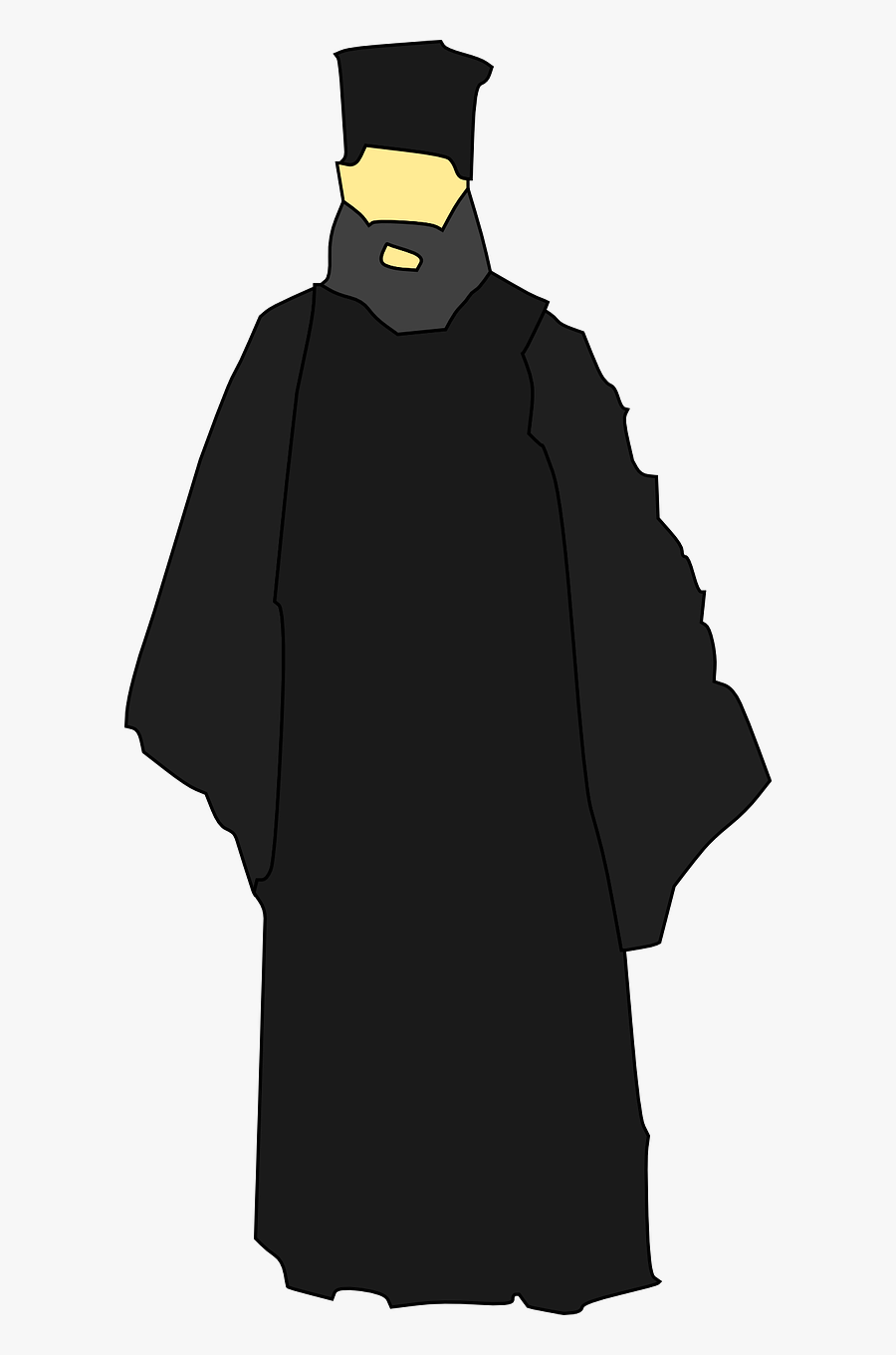 Priest Catholic Monk Free Picture - Christianity, Transparent Clipart