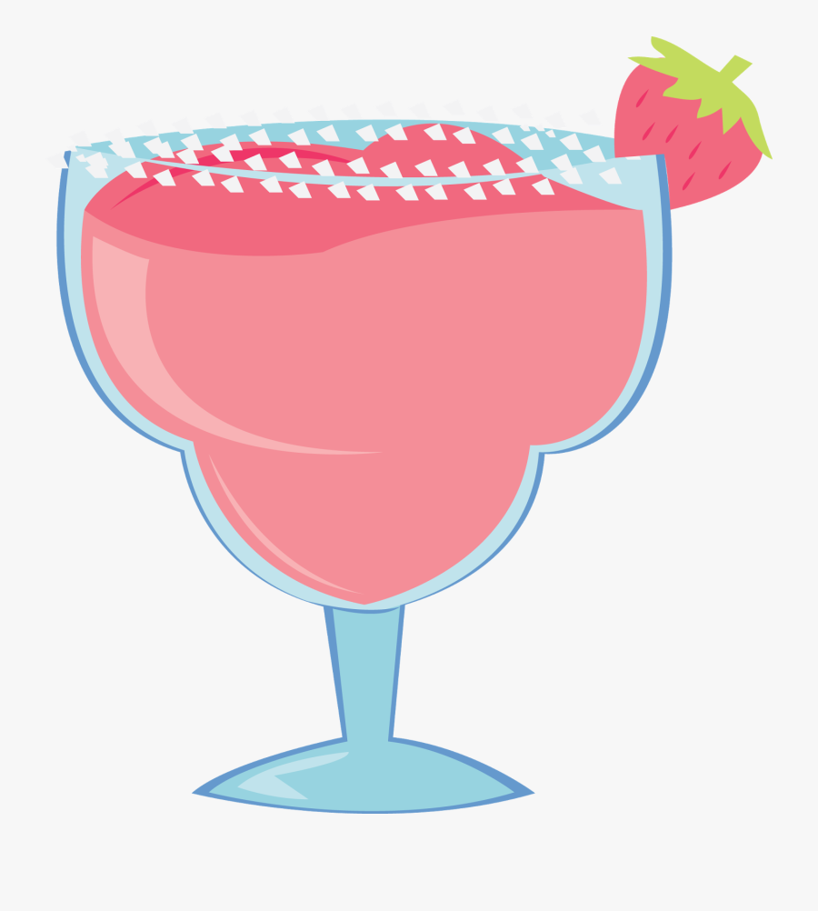 Enjoying The Swimming Ice - Transparent Background Margarita Clip Art, Transparent Clipart