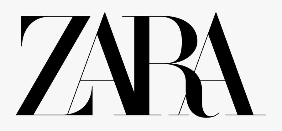 Zara Logo, Transparent Clipart