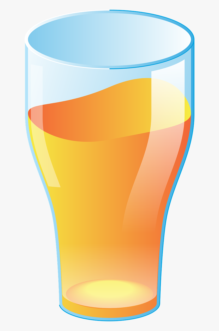 Transparent Free Clipart Afternoon Tea - Copo De Suco Png Cartoon, Transparent Clipart