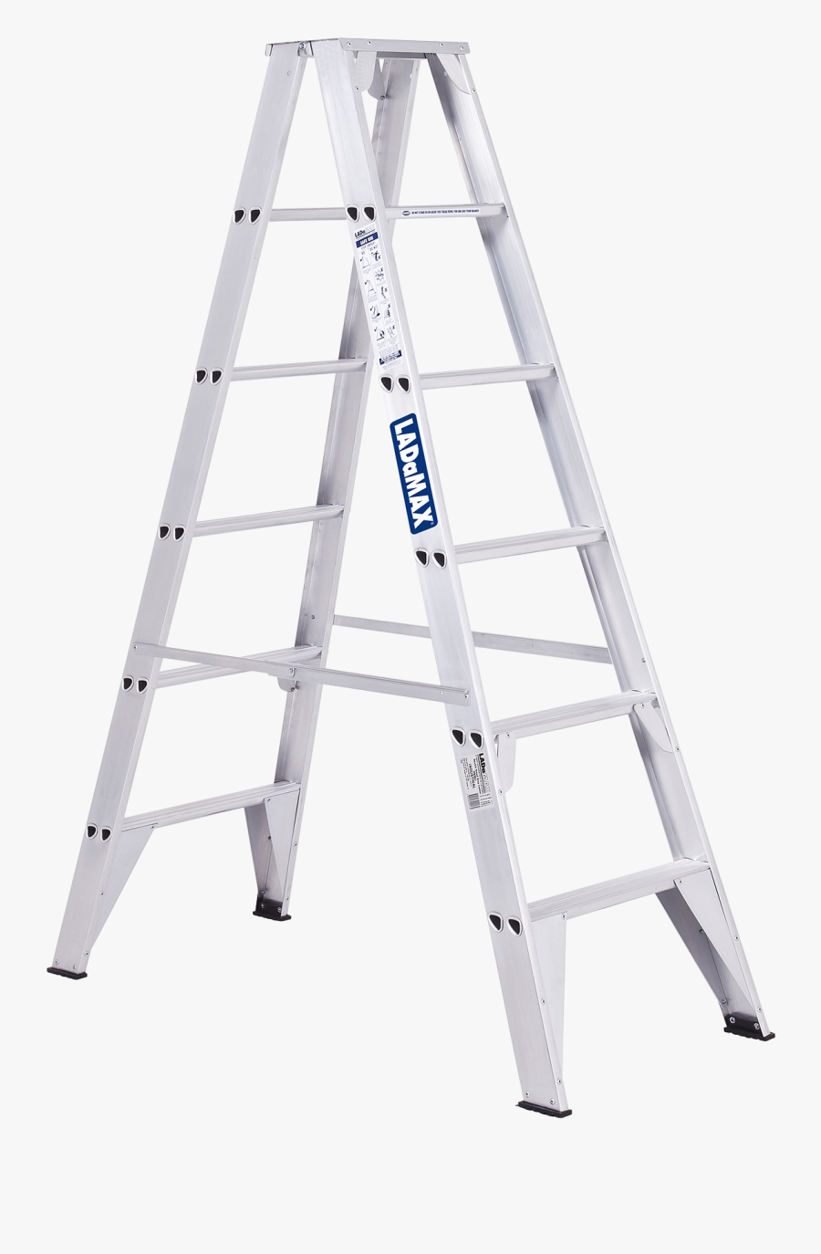 Graphic Free Aluminium Step Ladamax Australia - 3m Ladder, Transparent Clipart