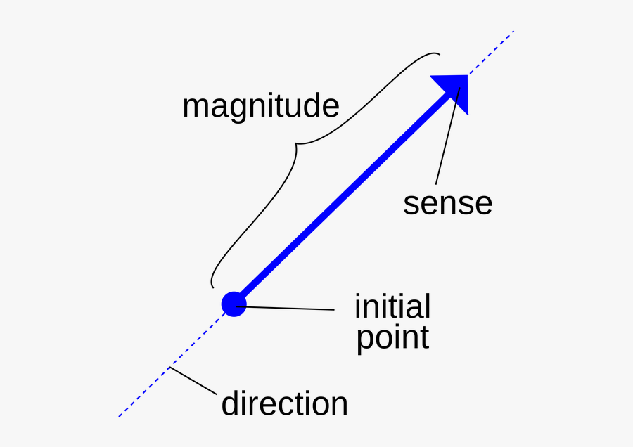 Magnitude Of A Vector, Transparent Clipart