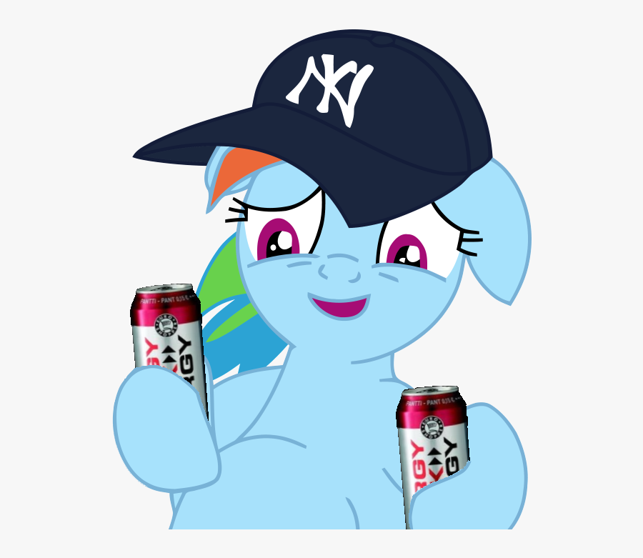 Beer Belly, Bro, Energy Drink, Hat, Jonne, New York - Rainbow Dash Is Belly, Transparent Clipart