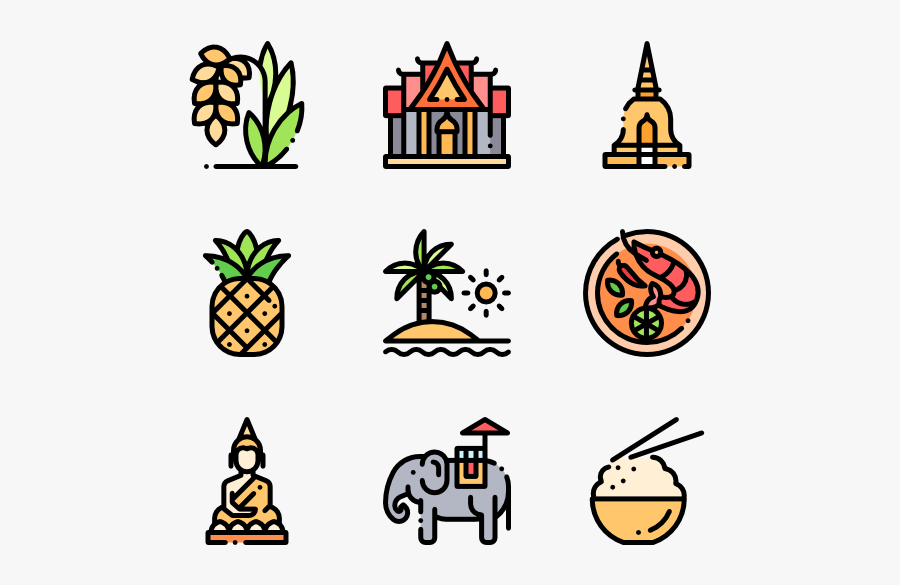 Thailand - Instagram Highlight Icons Thailand, Transparent Clipart