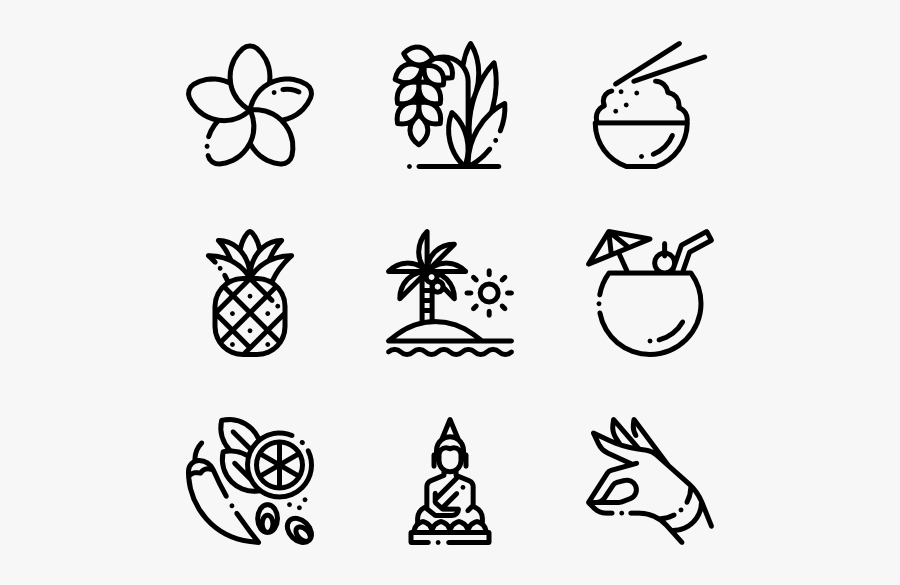 Thailand - Instagram Highlight Icons Thailand, Transparent Clipart