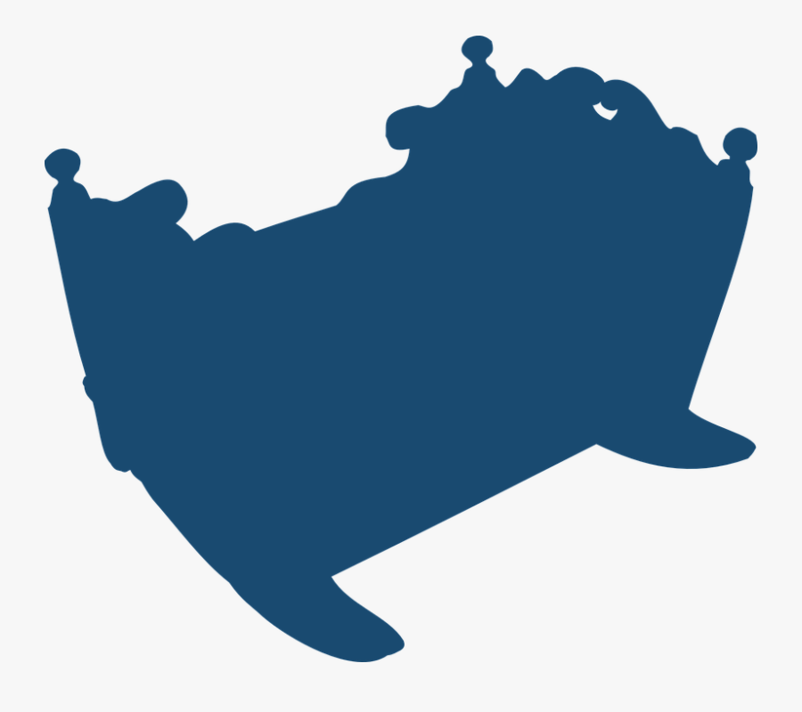 Baby Cradle Silhouette, Transparent Clipart