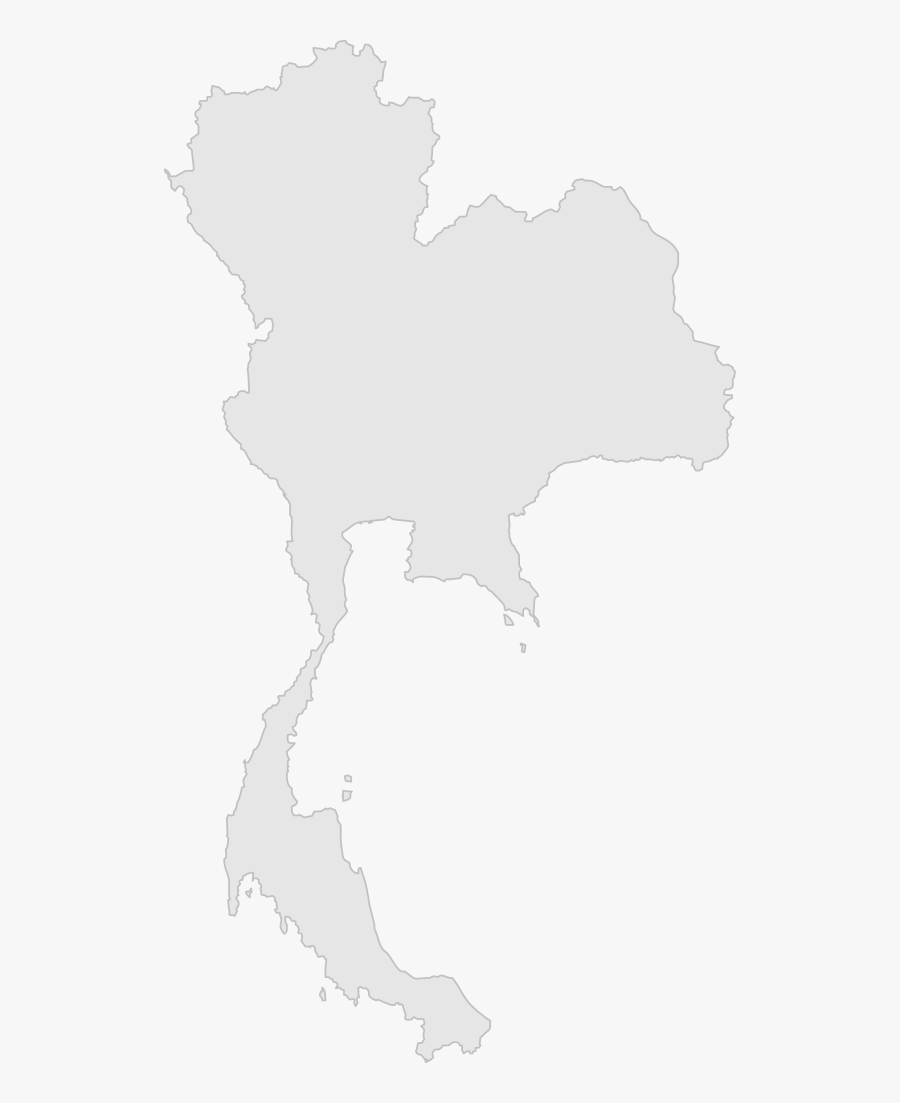 Thailand Map Png - Thailand Map Transparent Background, Transparent Clipart