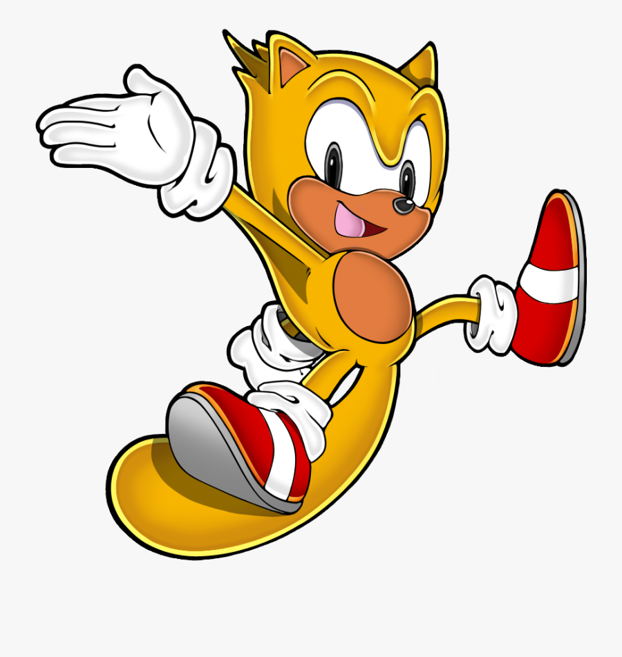 Flying Squirrel Clipart Animated - Ray The Flying Squirrel Sonic Channel, Transparent Clipart