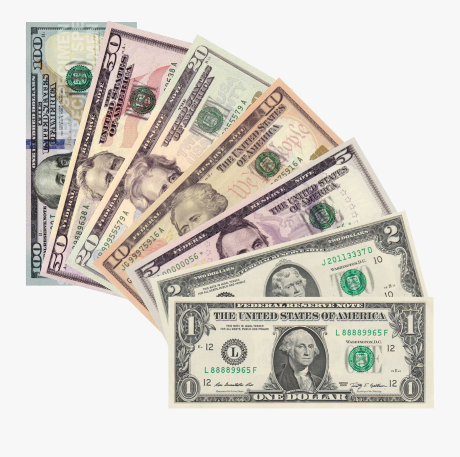 50 Dollar Bill Png - All My Friends Are Dead Money, Transparent Clipart