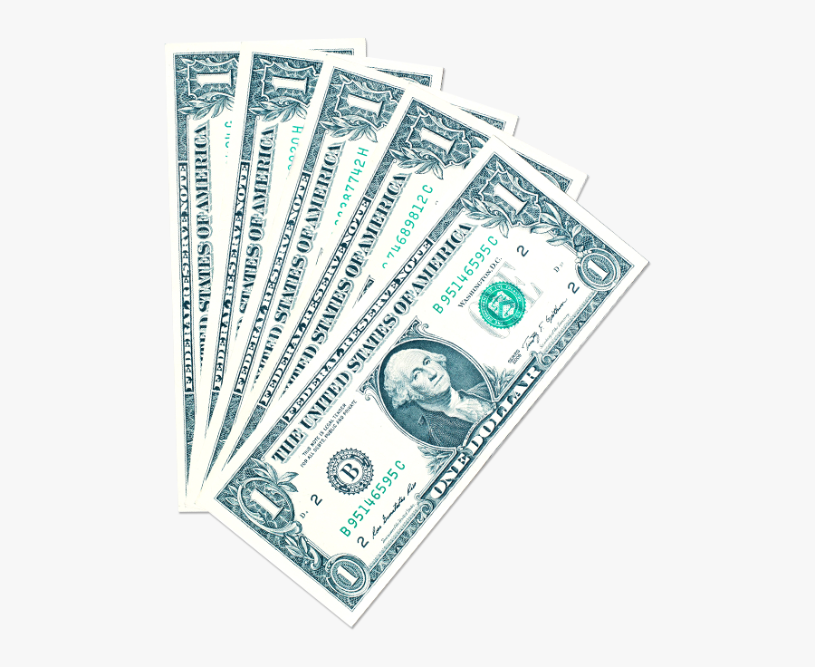 1 Us Dollar, Transparent Clipart