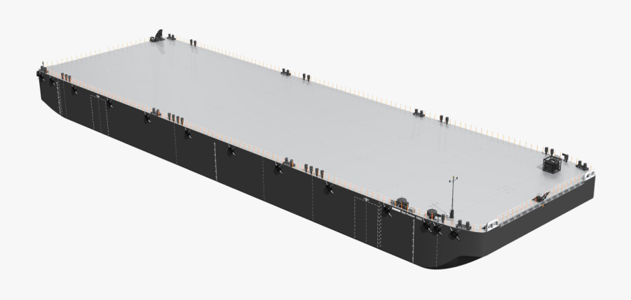 Clip Art Sand Barge - Cargo Pontoon, Transparent Clipart