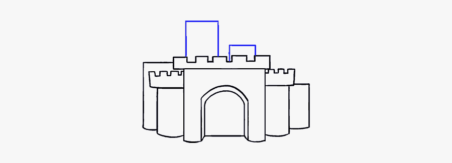 Featured image of post Cartoon Castle Drawing Simple