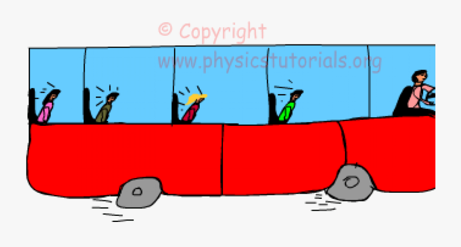 Inertia In A Bus, Transparent Clipart