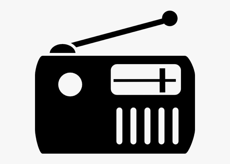 Silueta Radio Png, Transparent Clipart