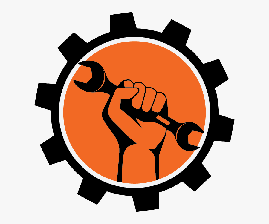 Dirty Hand Tools Decal, Transparent Clipart