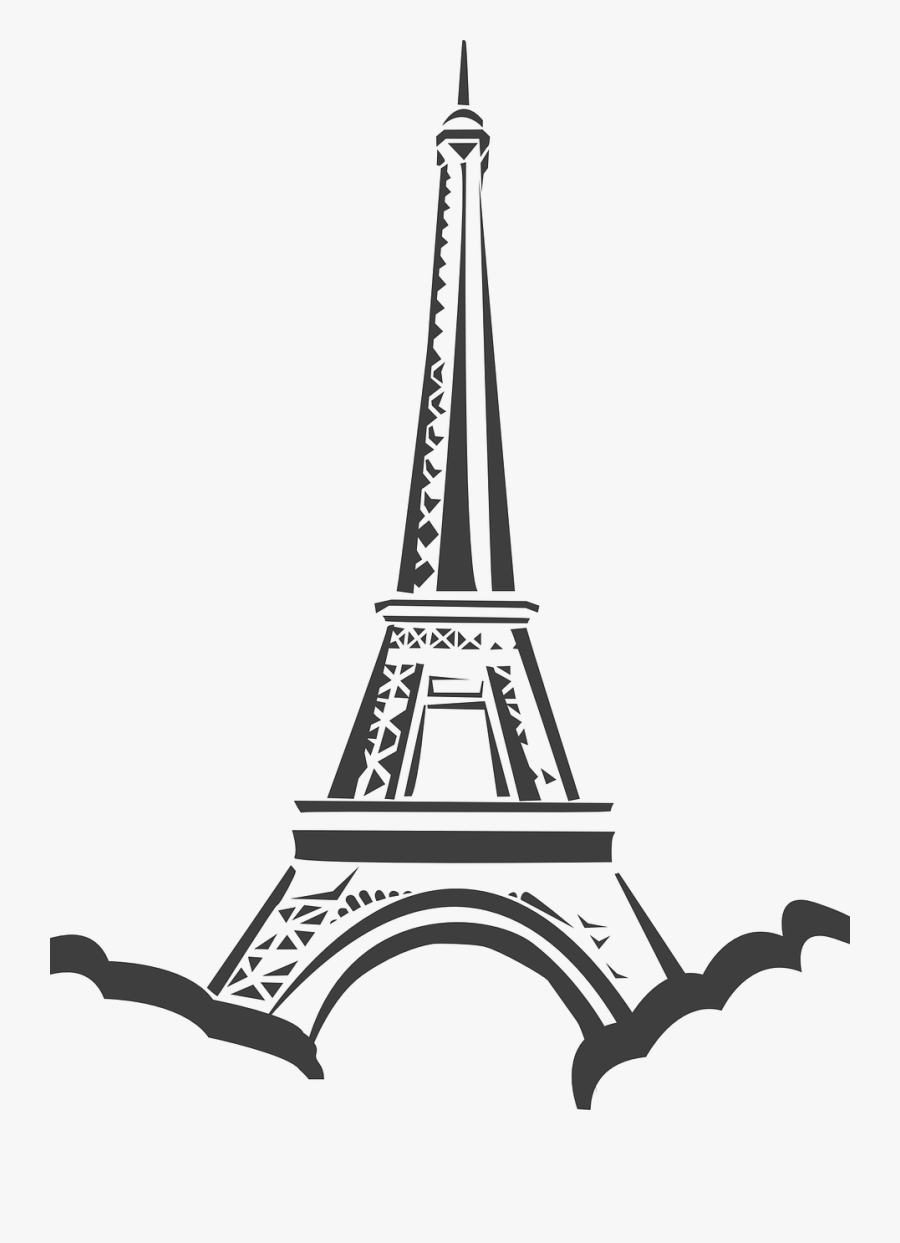 Eiffel Tower Clip Art, Transparent Clipart