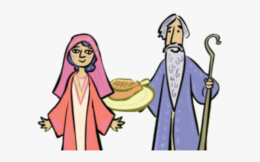 Torah Clipart Talmud - Clipart Abraham And Sarah, Transparent Clipart