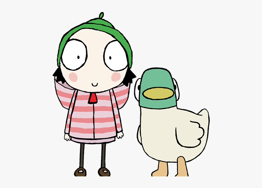 Sarah From Sarah And Duck , Free Transparent Clipart - ClipartKey.