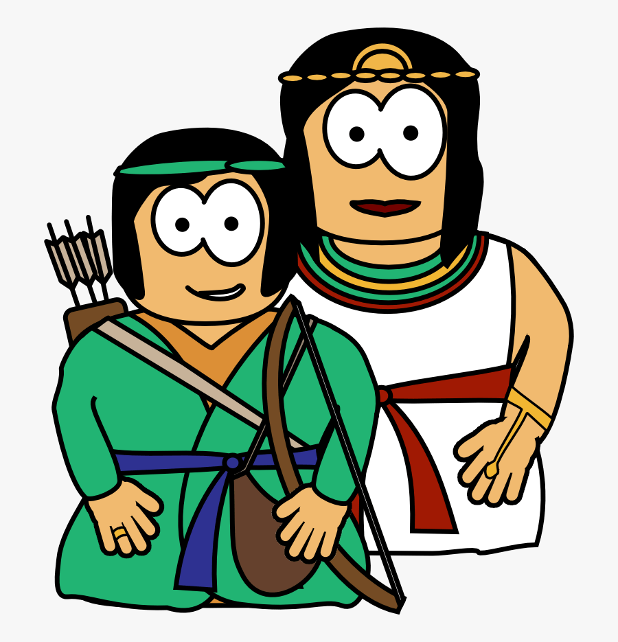 Hagar & Ishmael - Hagar And Ishmael Clipart, Transparent Clipart