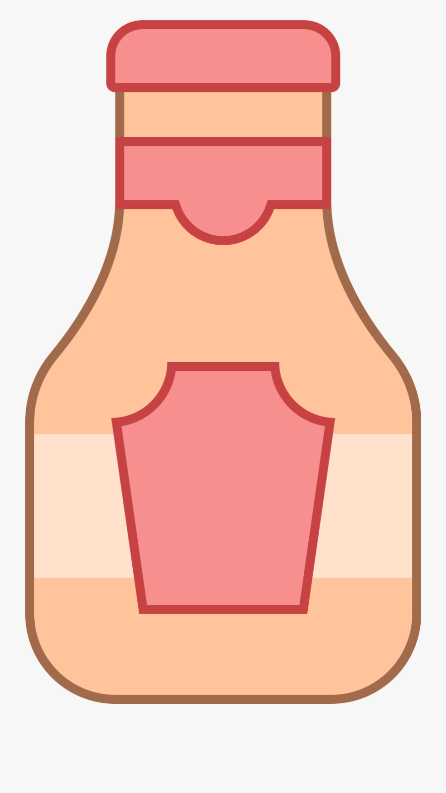 Ketchup Vector Png, Transparent Clipart