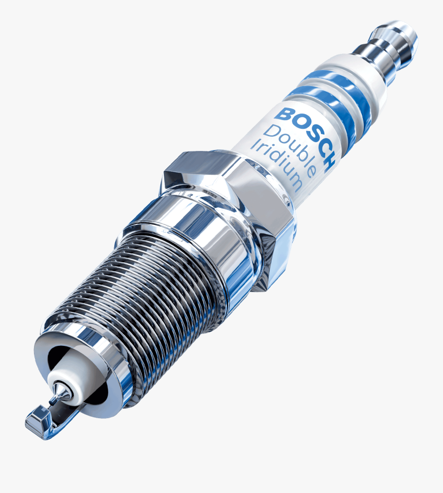 Bosch Double Iridium Spark Plugs, Transparent Clipart